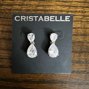Cristabelle Silver Drop Earrings